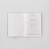 Men's Undated Prayer Journal - Val Marie Paper, prayer journal, men's ministry, prayer, refresh, meditation, how to make a prayer journal, praying for your kids, husband, praying for your wife, wife, prayer warrior, war room, Bible study, how to, DIY, notebook, tools, prayer notebook, how to pray