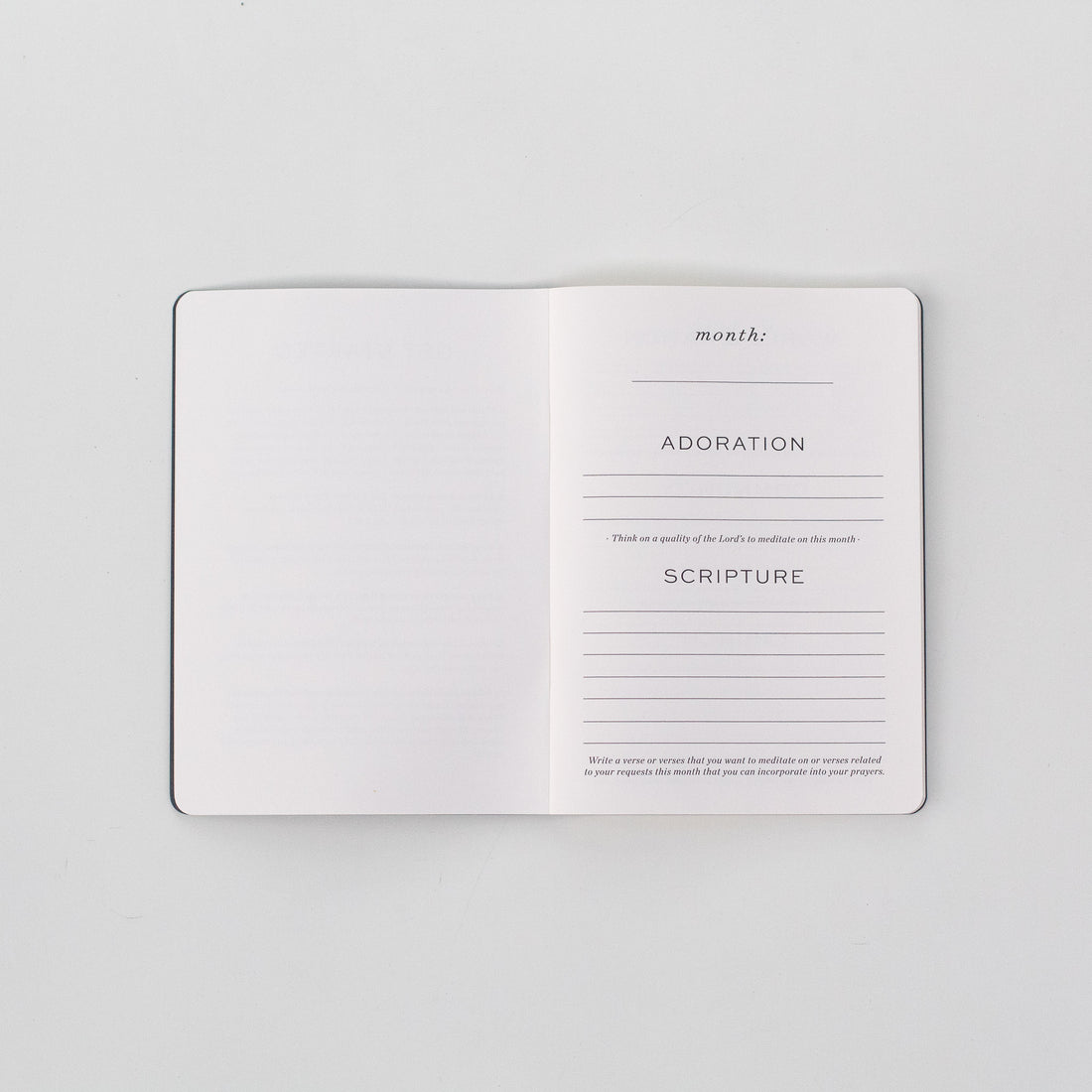 Men’s Undated Prayer Journal – Val Marie Paper